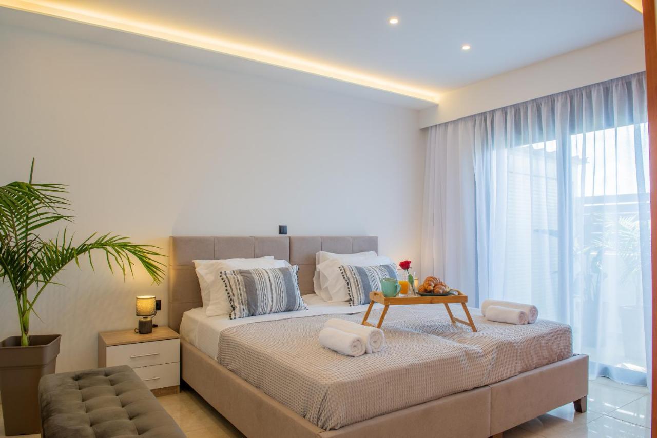Odyssea Top View & Hot Jacuzzi Front Beach Kremastí Екстериор снимка